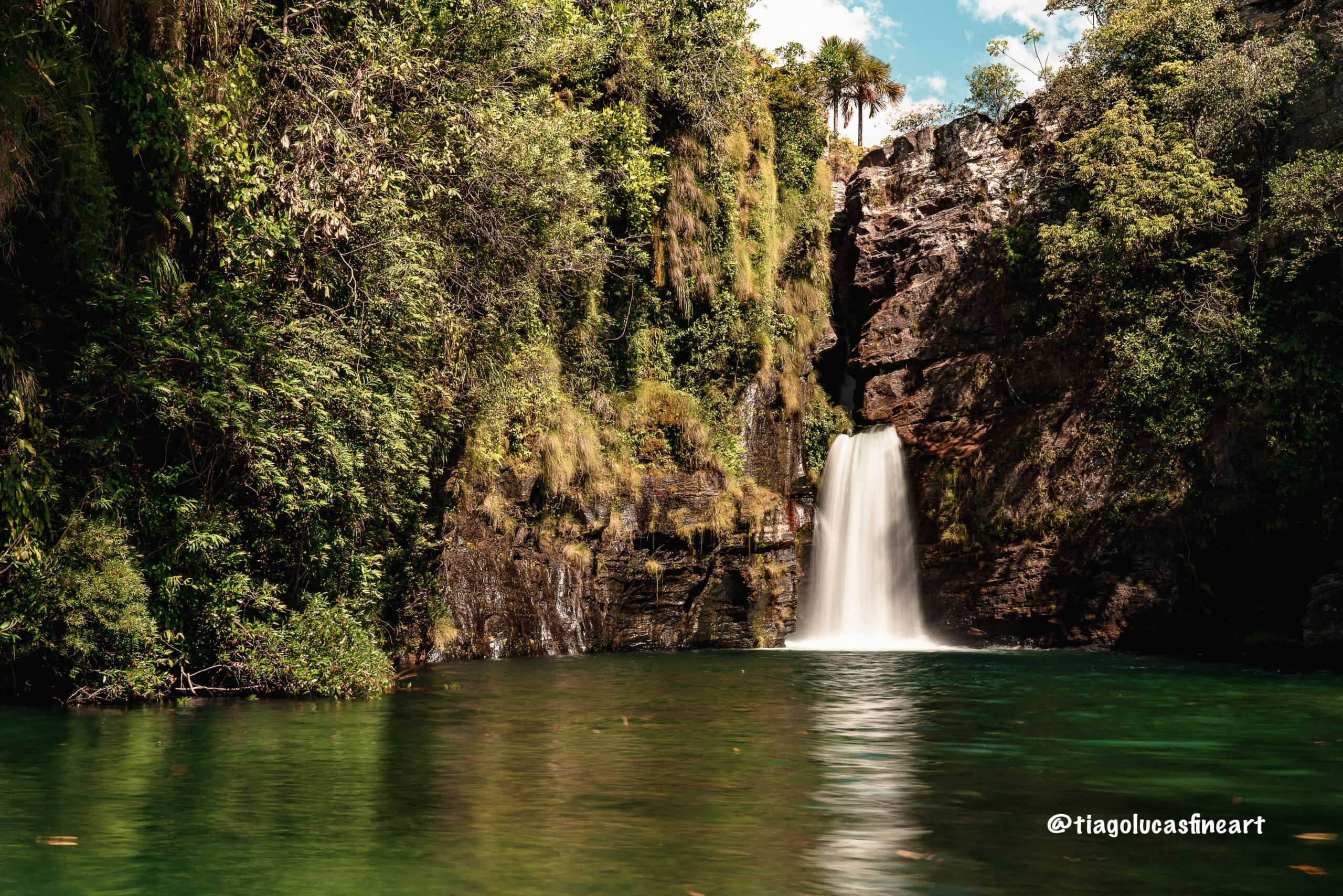 tiagoulucasfineart - todos os direitos reservados - CACHOEIRA DO REI DO PRATA